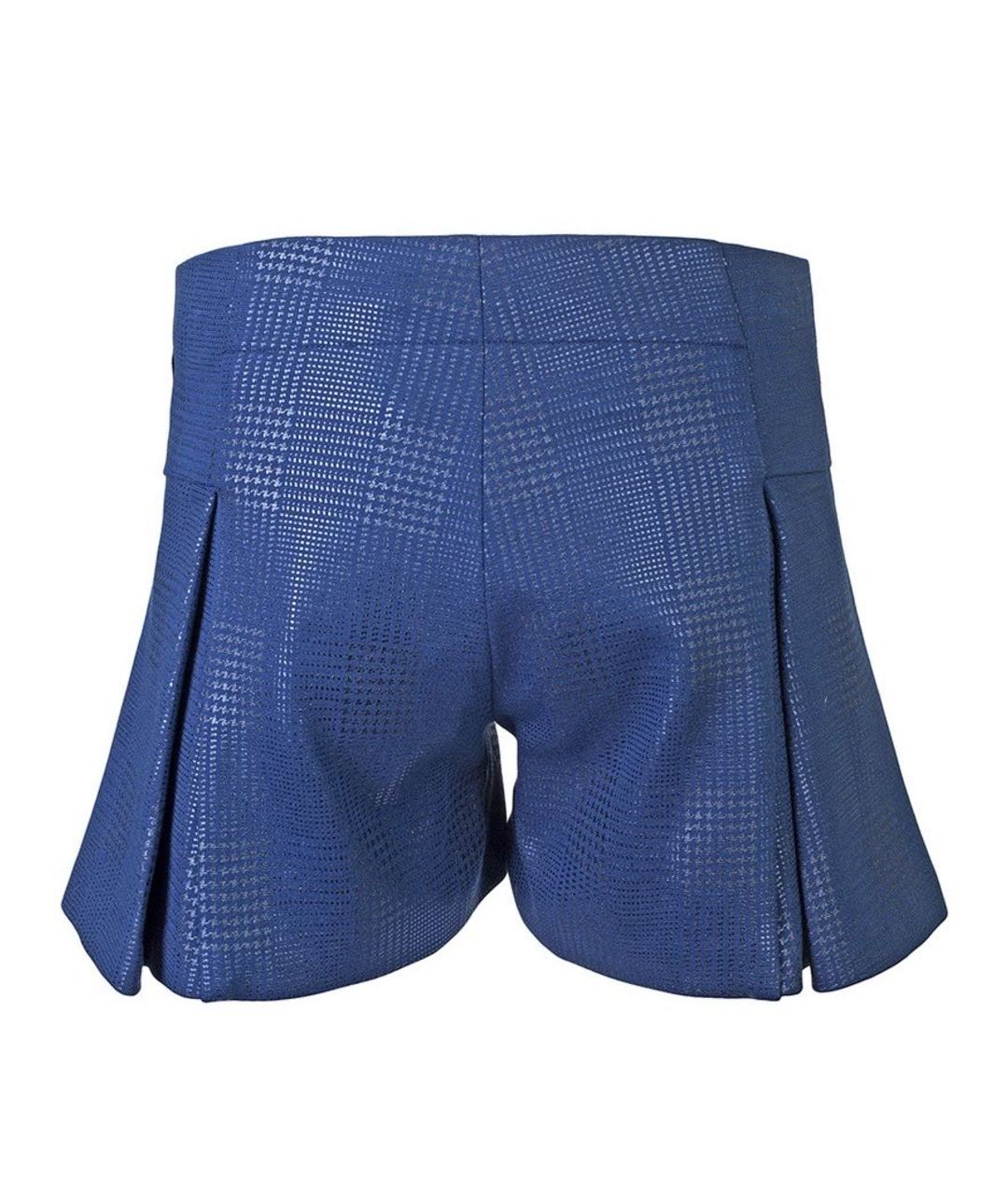 CHRISTIAN DIOR Синие вискозные брюки и шорты, фото 2