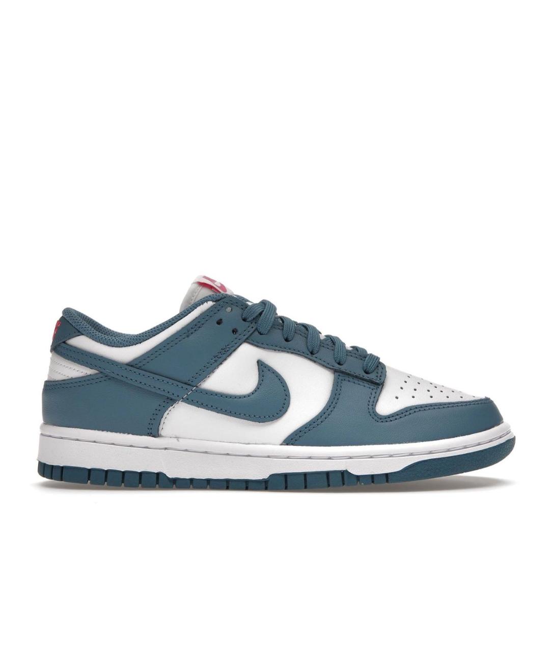 NIKE Голубые кожаные кроссовки, фото 6