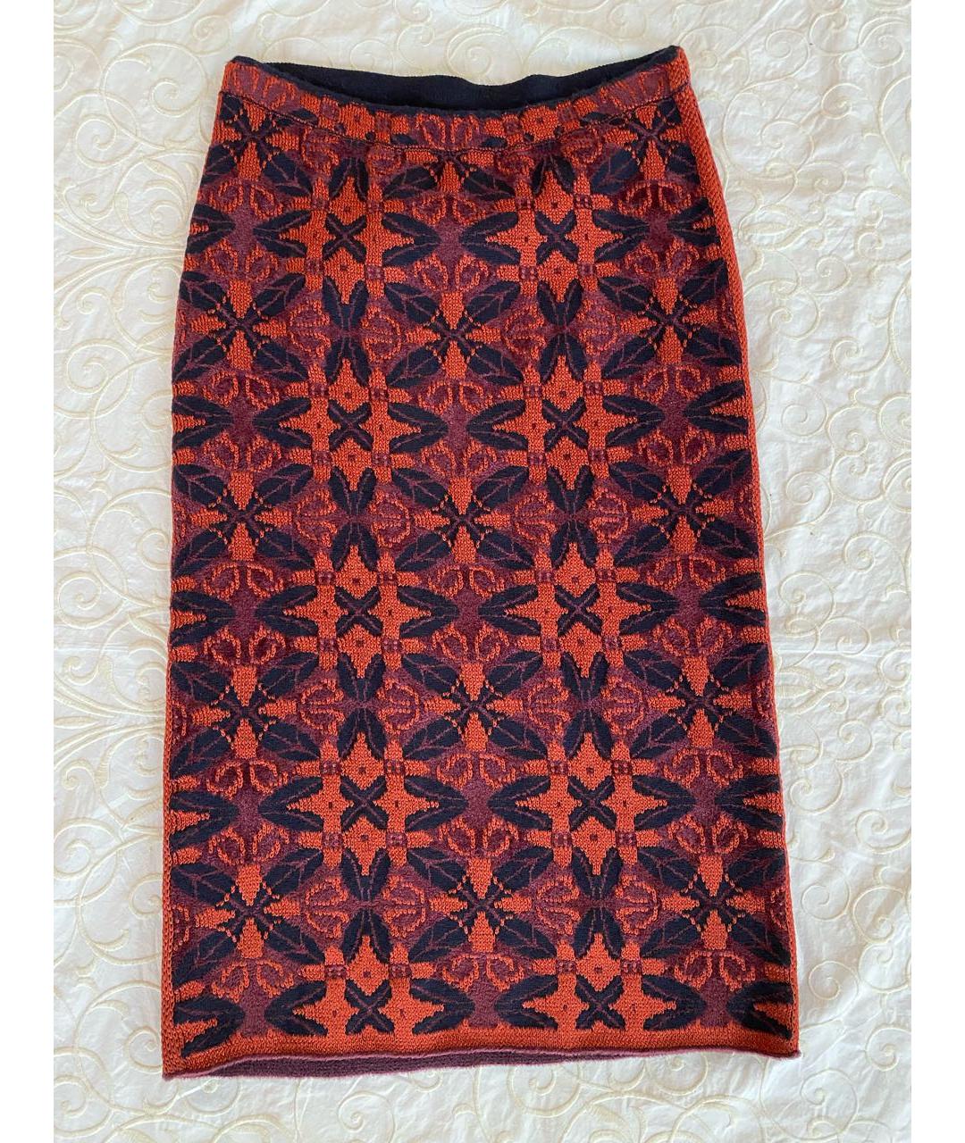 DRIES VAN NOTEN Мульти юбка миди, фото 8