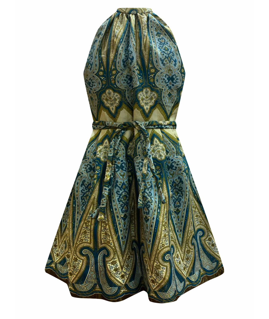 ANNA SUI Мульти шелковое платье, фото 1