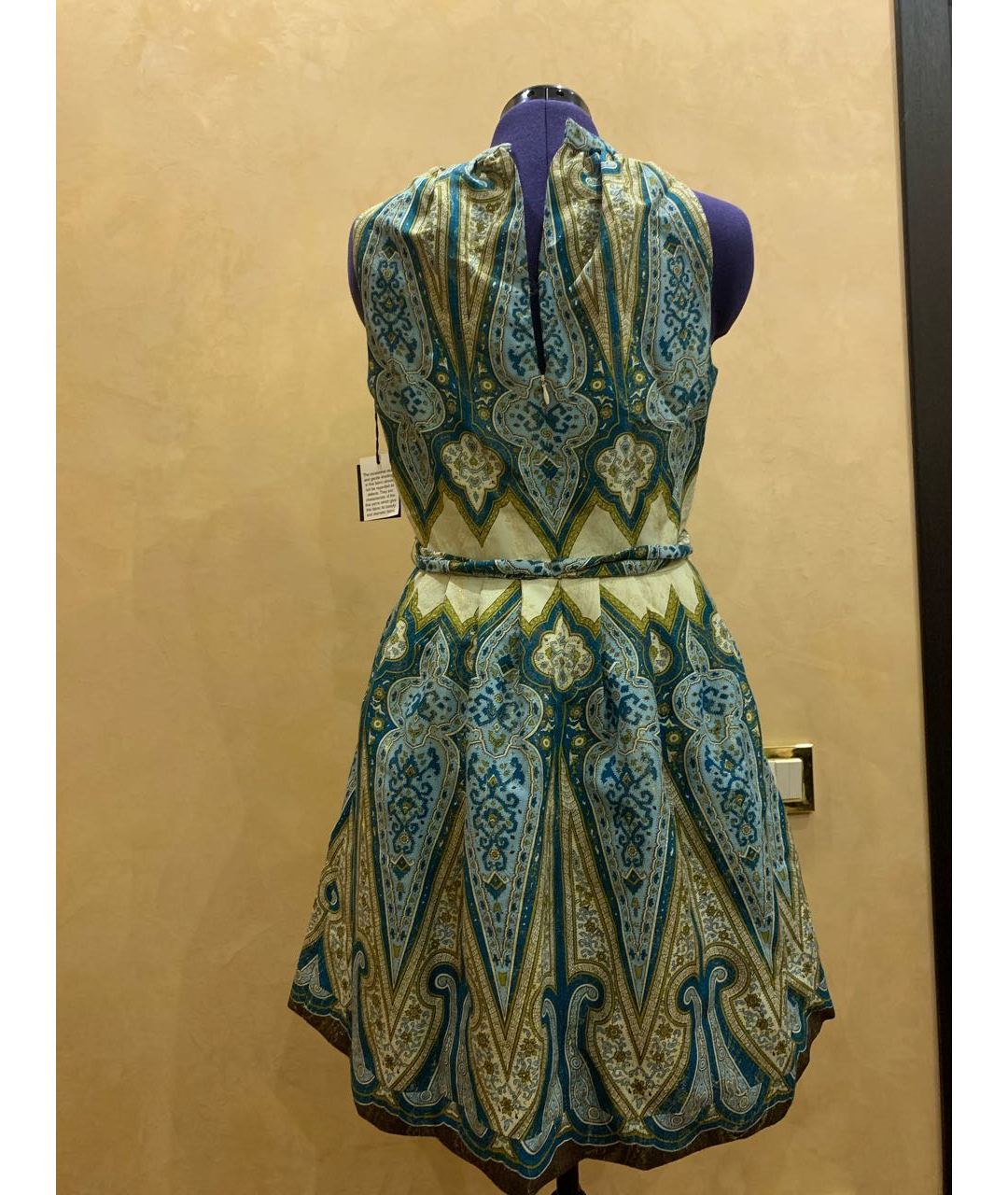 ANNA SUI Мульти шелковое платье, фото 2