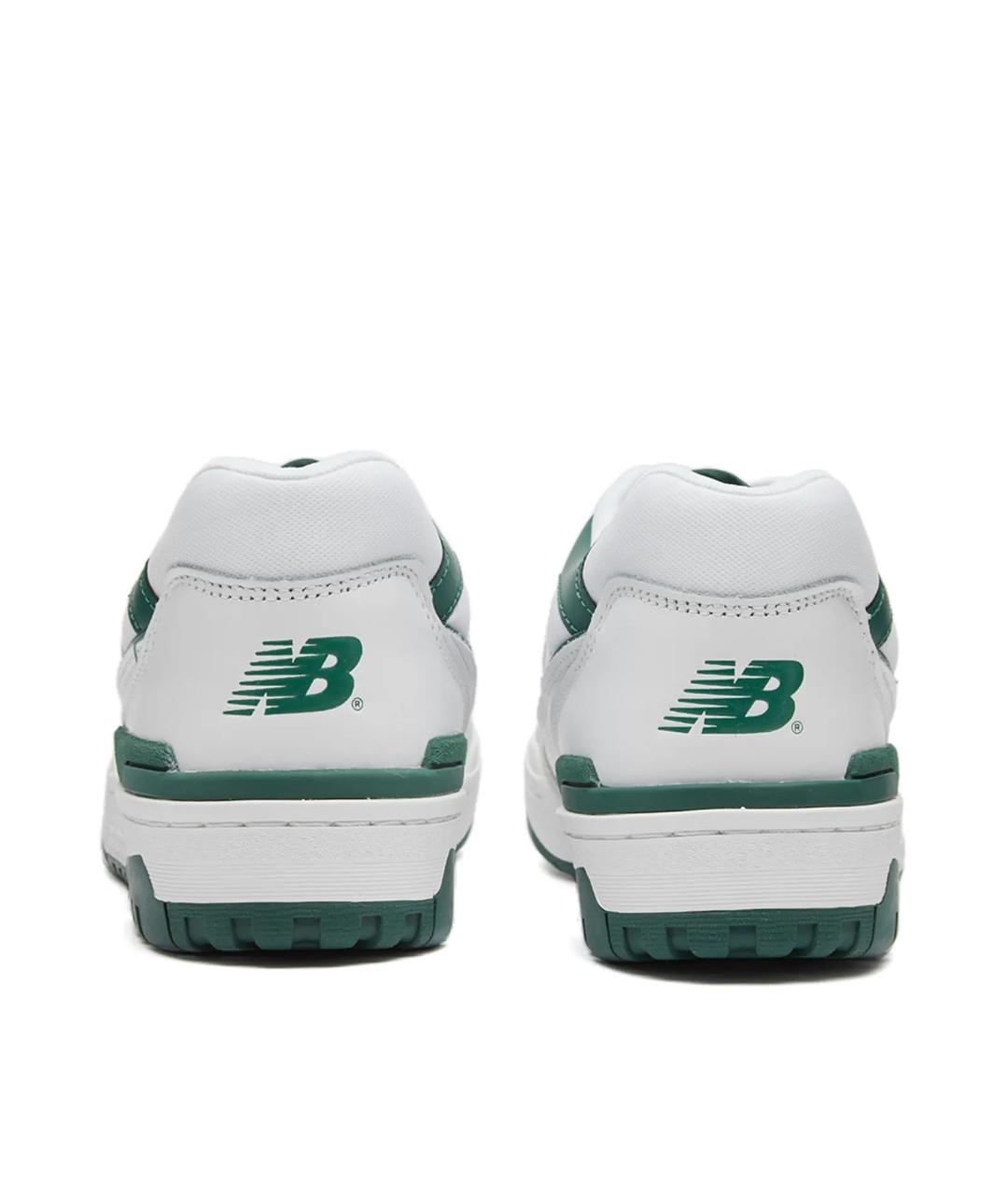 NEW BALANCE Зеленые кожаные кроссовки, фото 4