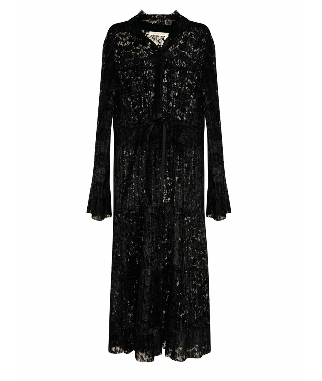 SEE BY CHLOE Черное кружевное коктейльное платье, фото 1