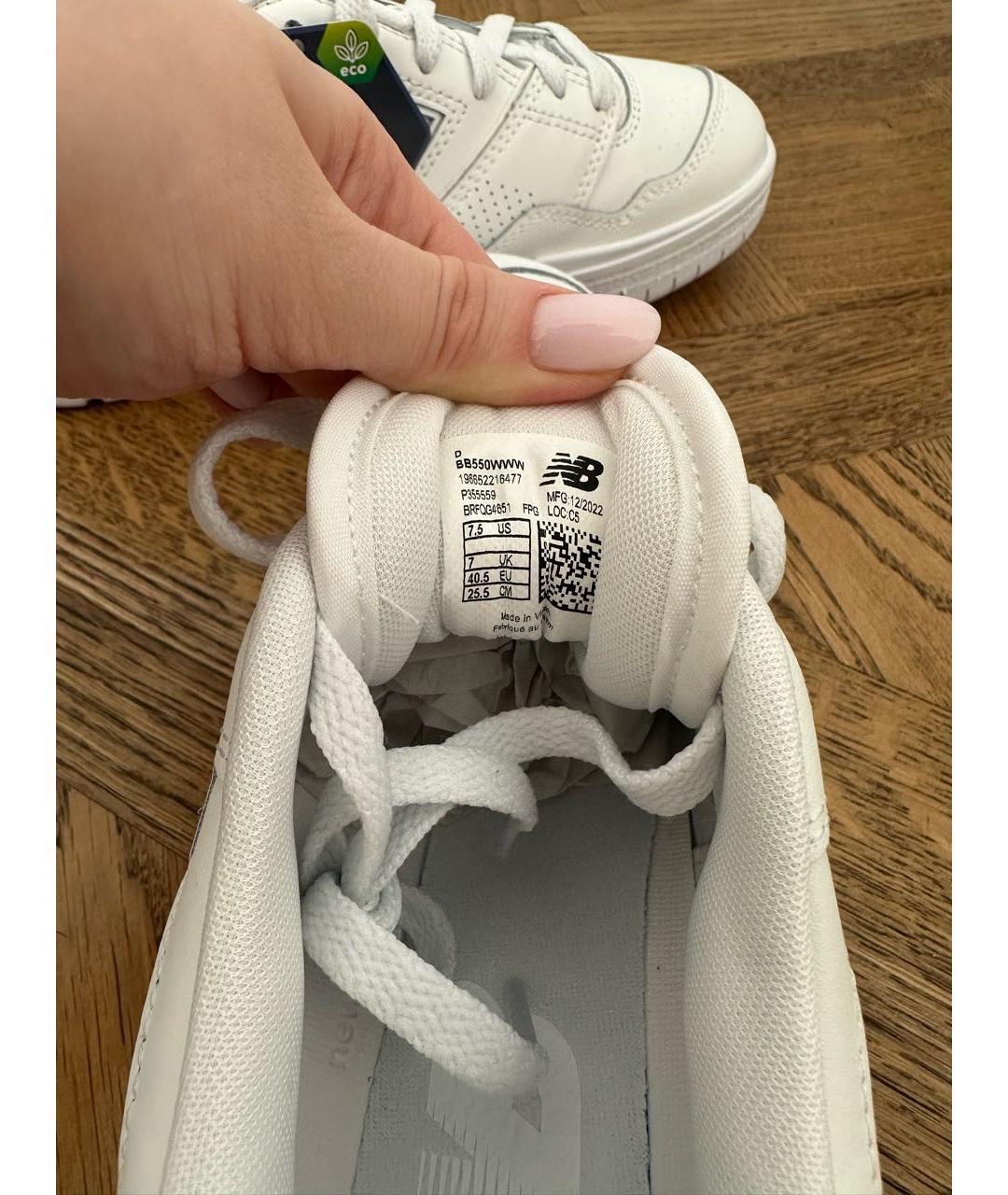 NEW BALANCE Белые кроссовки, фото 6