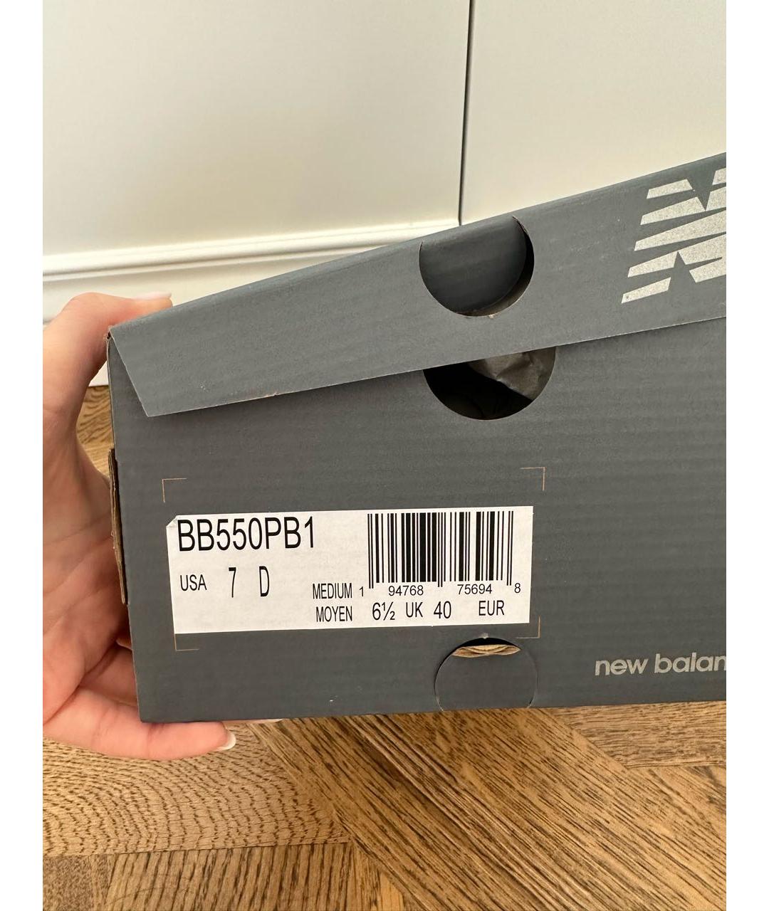 NEW BALANCE Белые кроссовки, фото 7