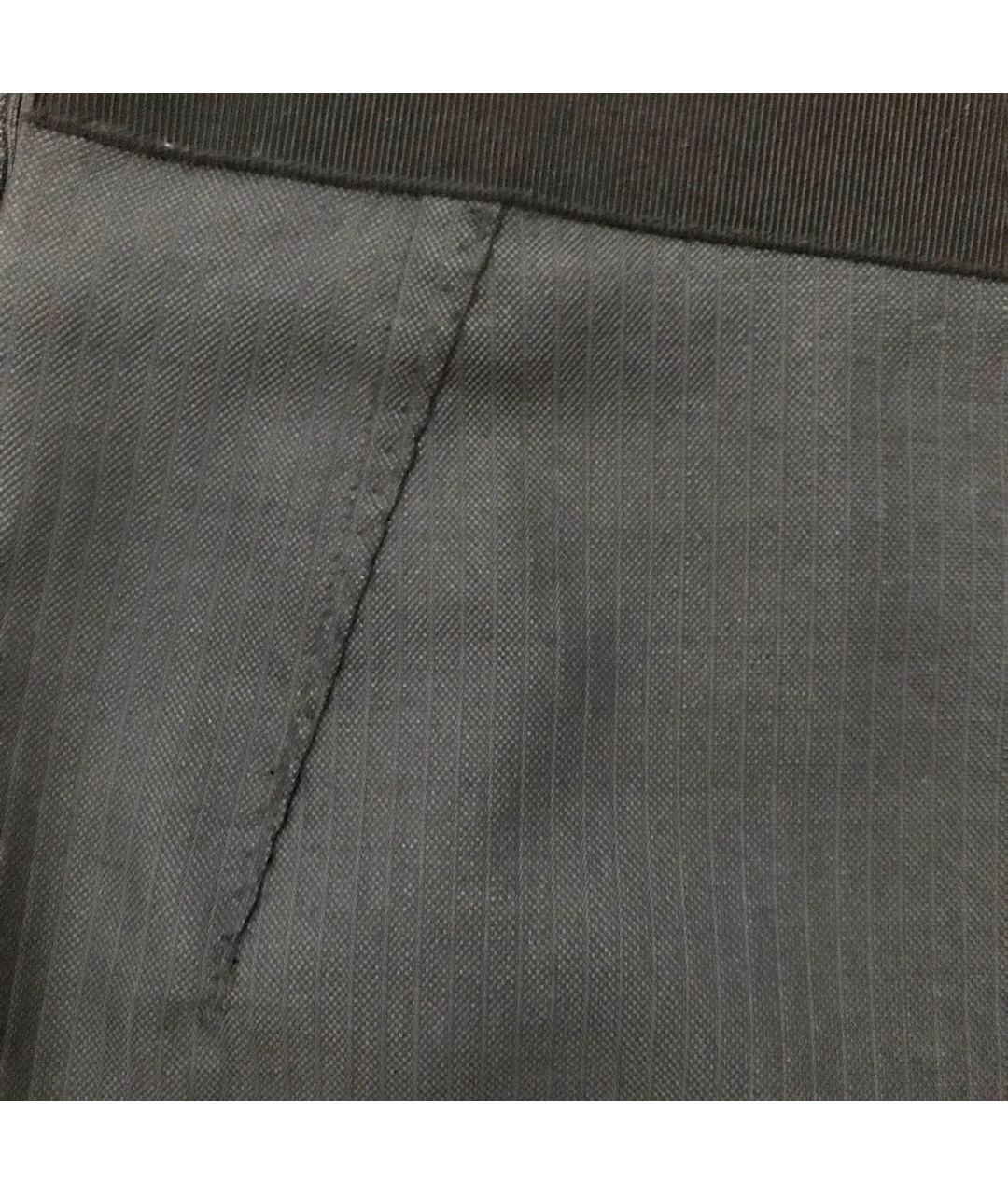 SPORTMAX Антрацитовая юбка мини, фото 5