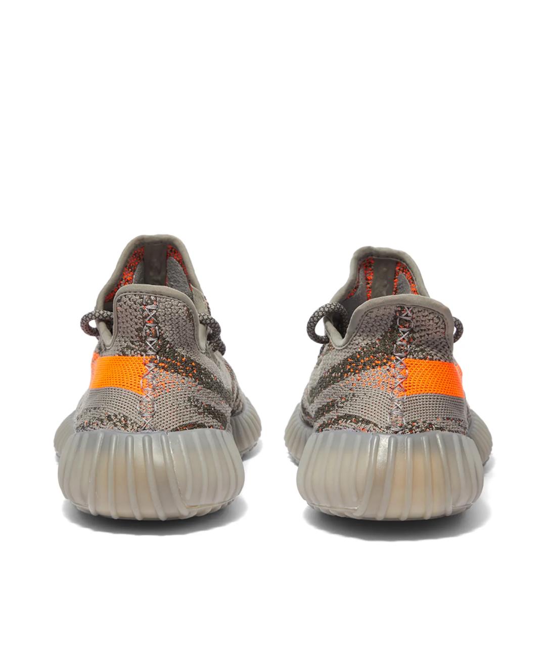 ADIDAS YEEZY Серые текстильные кроссовки, фото 4