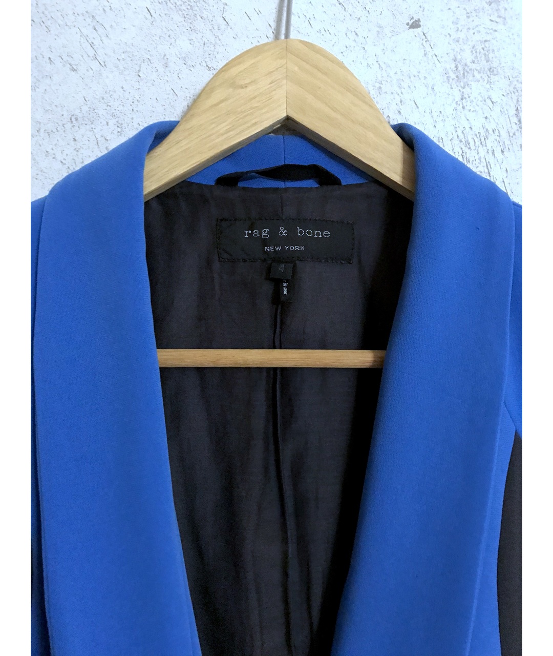 RAG&BONE Бирюзовый шелковый жакет/пиджак, фото 3