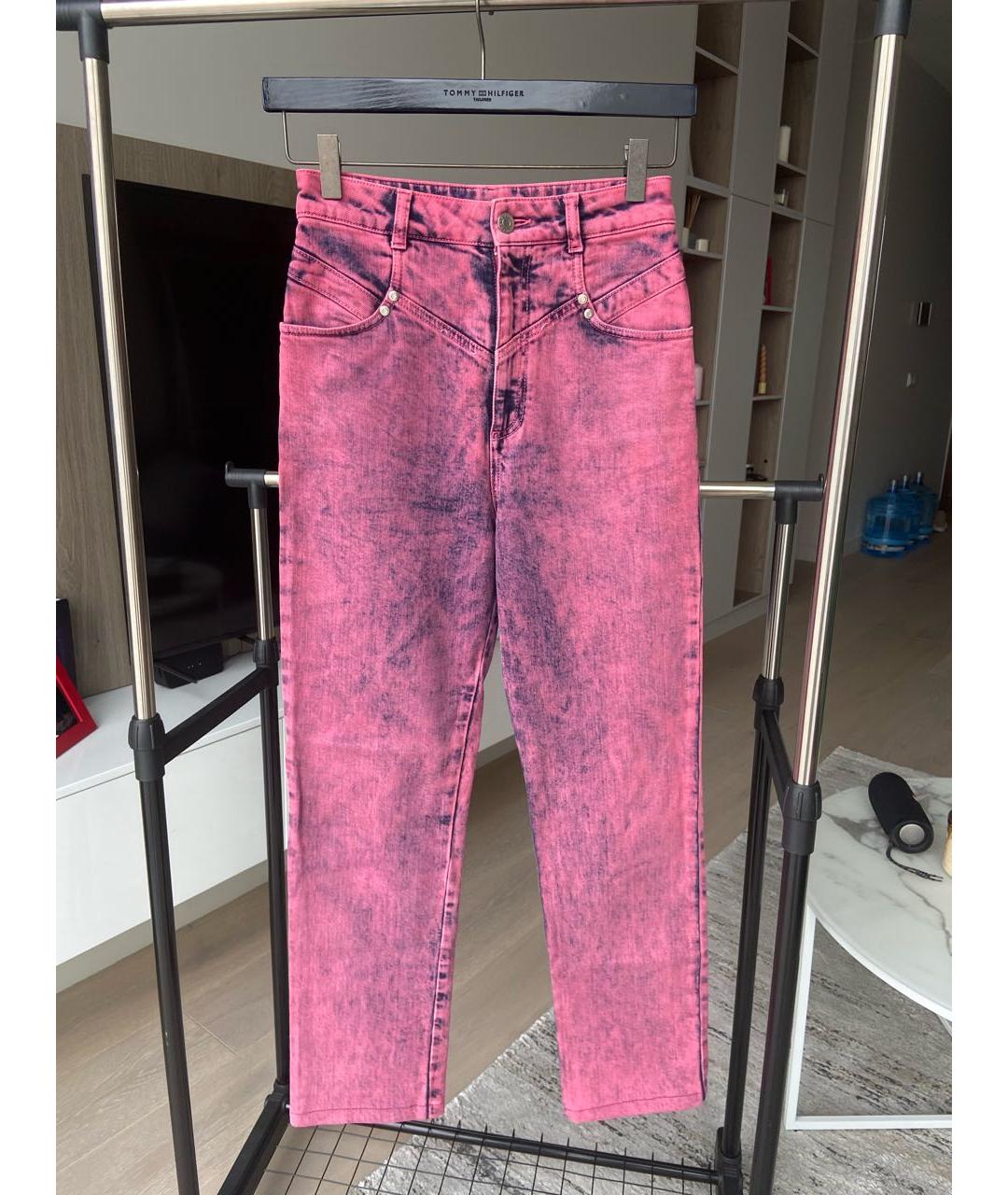 STELLA MCCARTNEY Розовые джинсы слим, фото 5