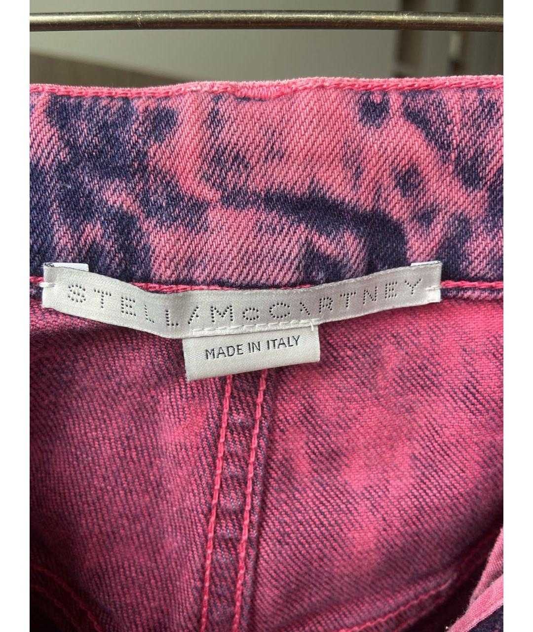 STELLA MCCARTNEY Розовые джинсы слим, фото 3