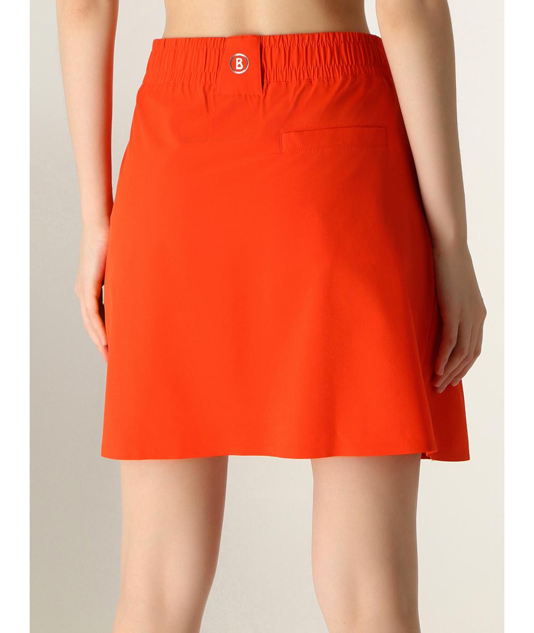 BOGNER Оранжевая юбка мини, фото 3