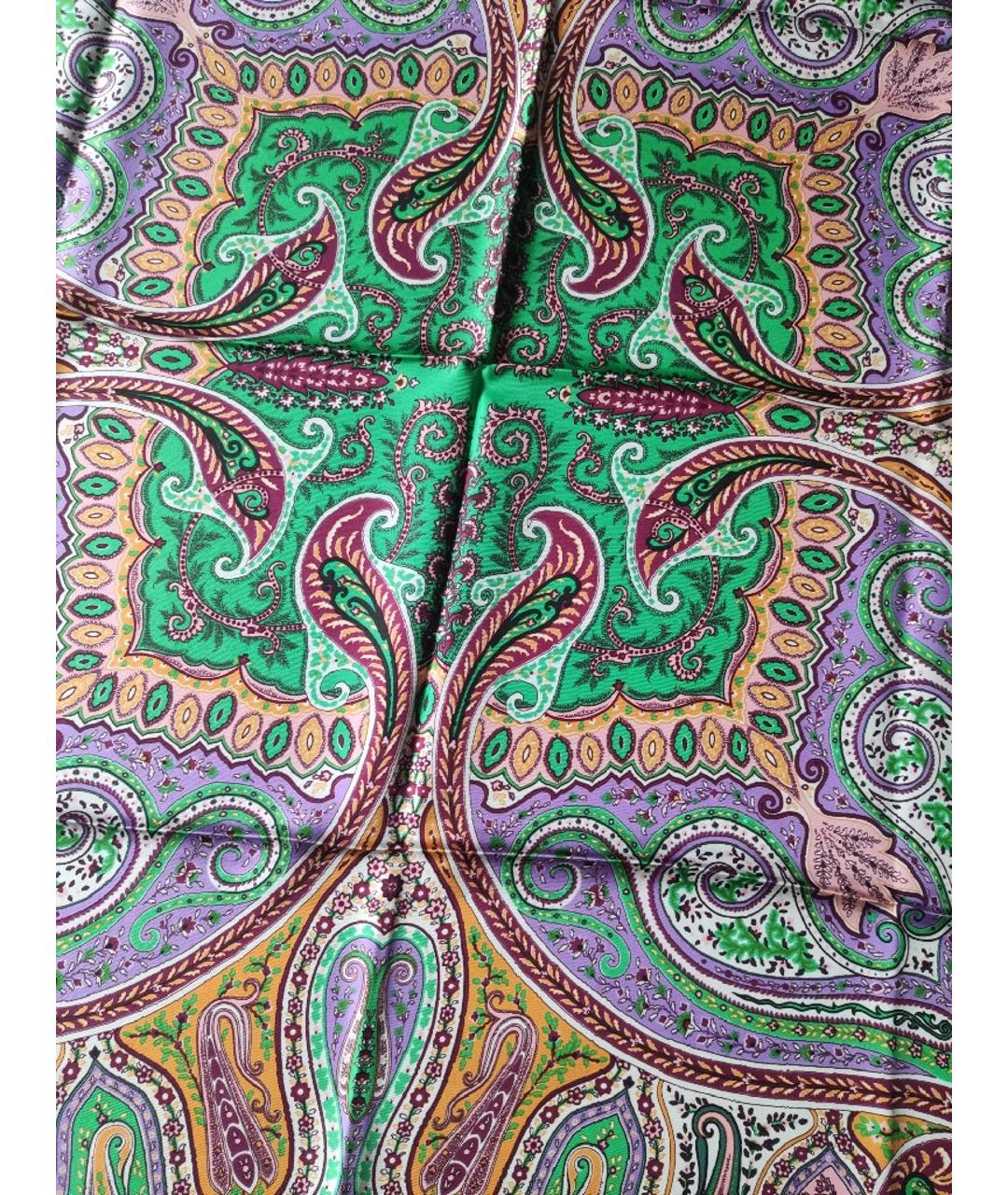 ETRO Мульти шелковый платок, фото 4