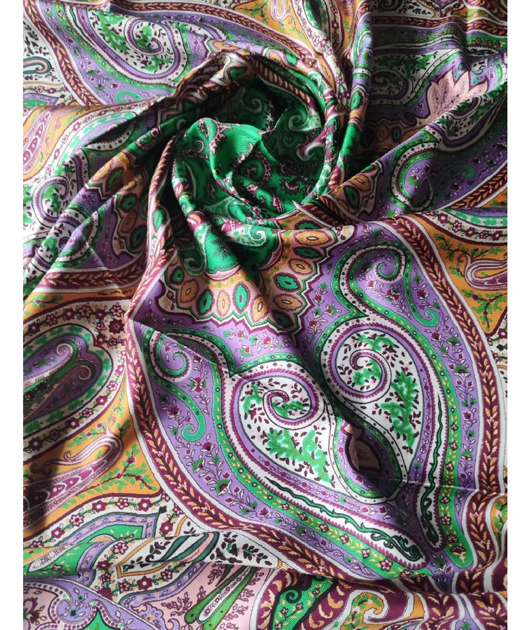 ETRO Мульти шелковый платок, фото 7