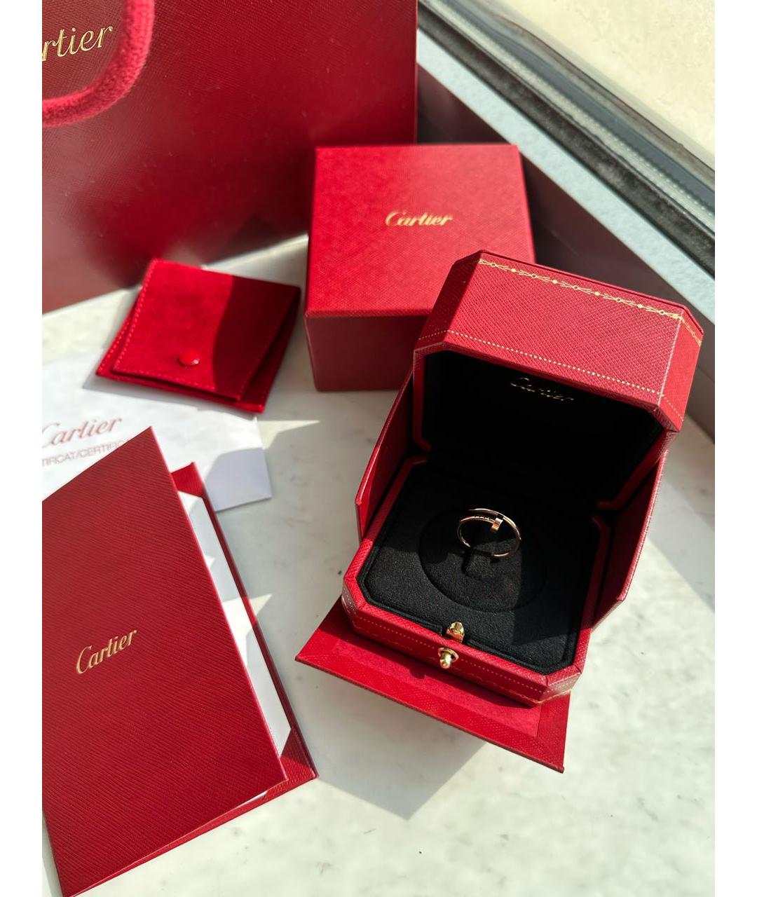 CARTIER Золотое кольцо из розового золота, фото 4
