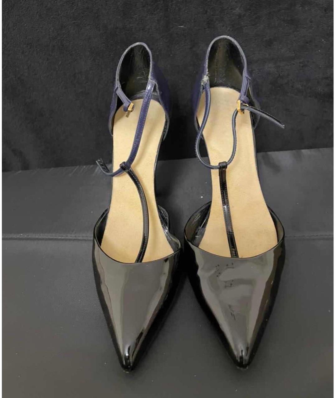 GUCCI Мульти туфли из лакированной кожи, фото 2