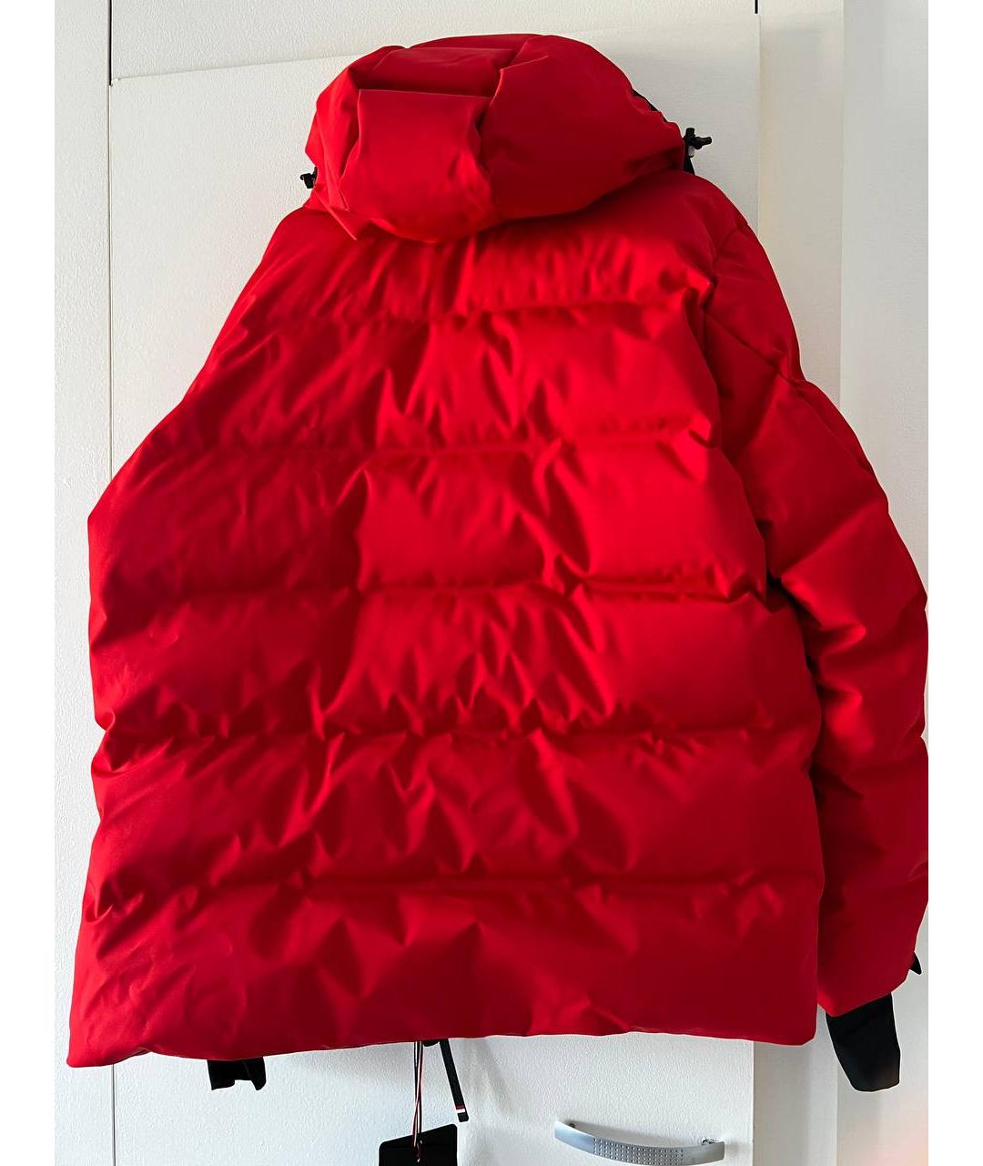 MONCLER GRENOBLE Красный пуховик, фото 2