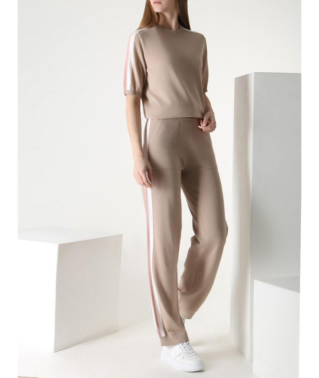 LORENA ANTONIAZZI Бежевая жилетка, фото 2