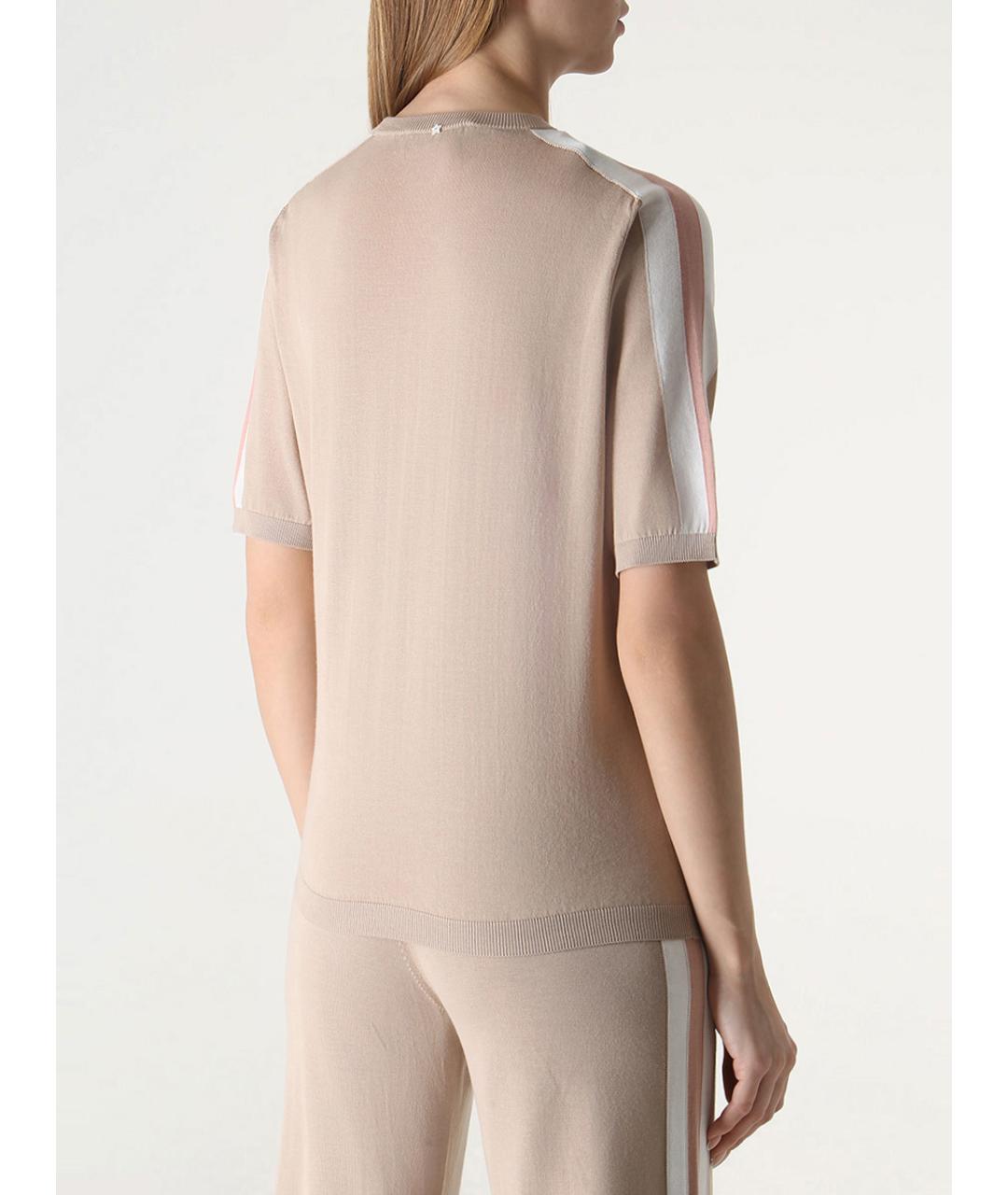 LORENA ANTONIAZZI Бежевая жилетка, фото 3