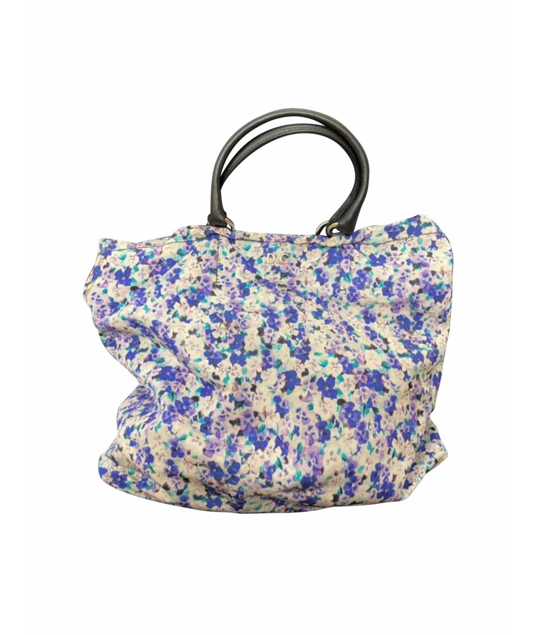 DOLCE&GABBANA Мульти тканевая сумка тоут, фото 1