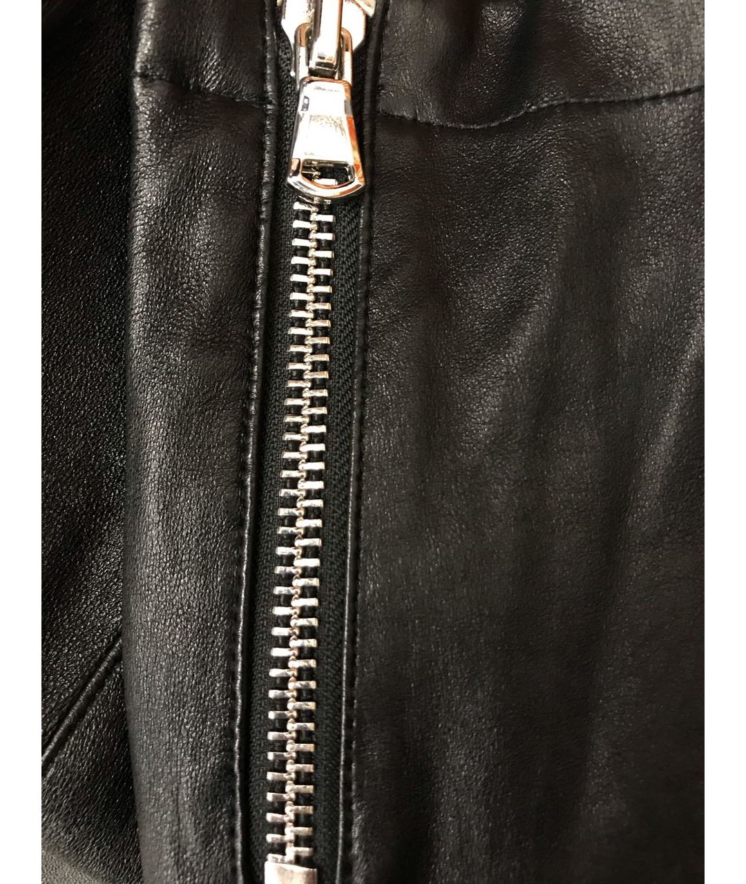 3.1 PHILLIP LIM Черные кожаные прямые брюки, фото 3