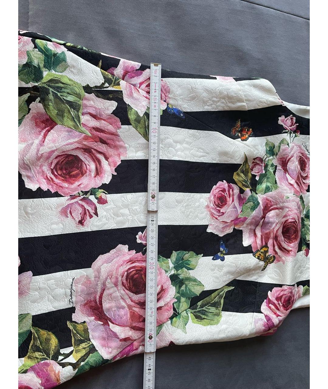 DOLCE&GABBANA Мульти повседневное платье, фото 2