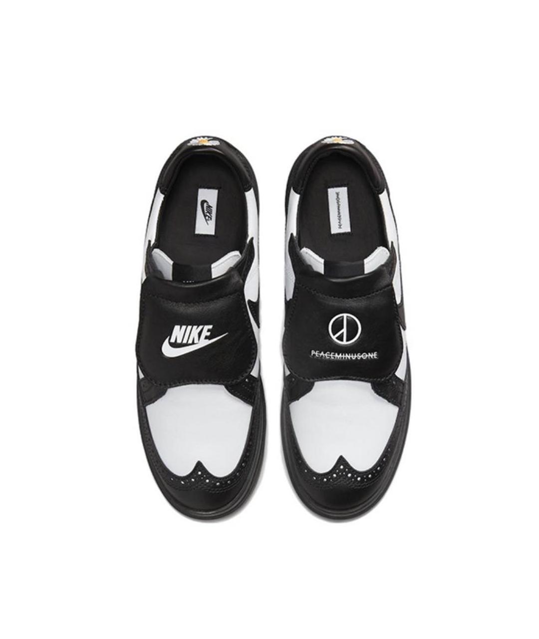 NIKE Белые кожаные кроссовки, фото 3