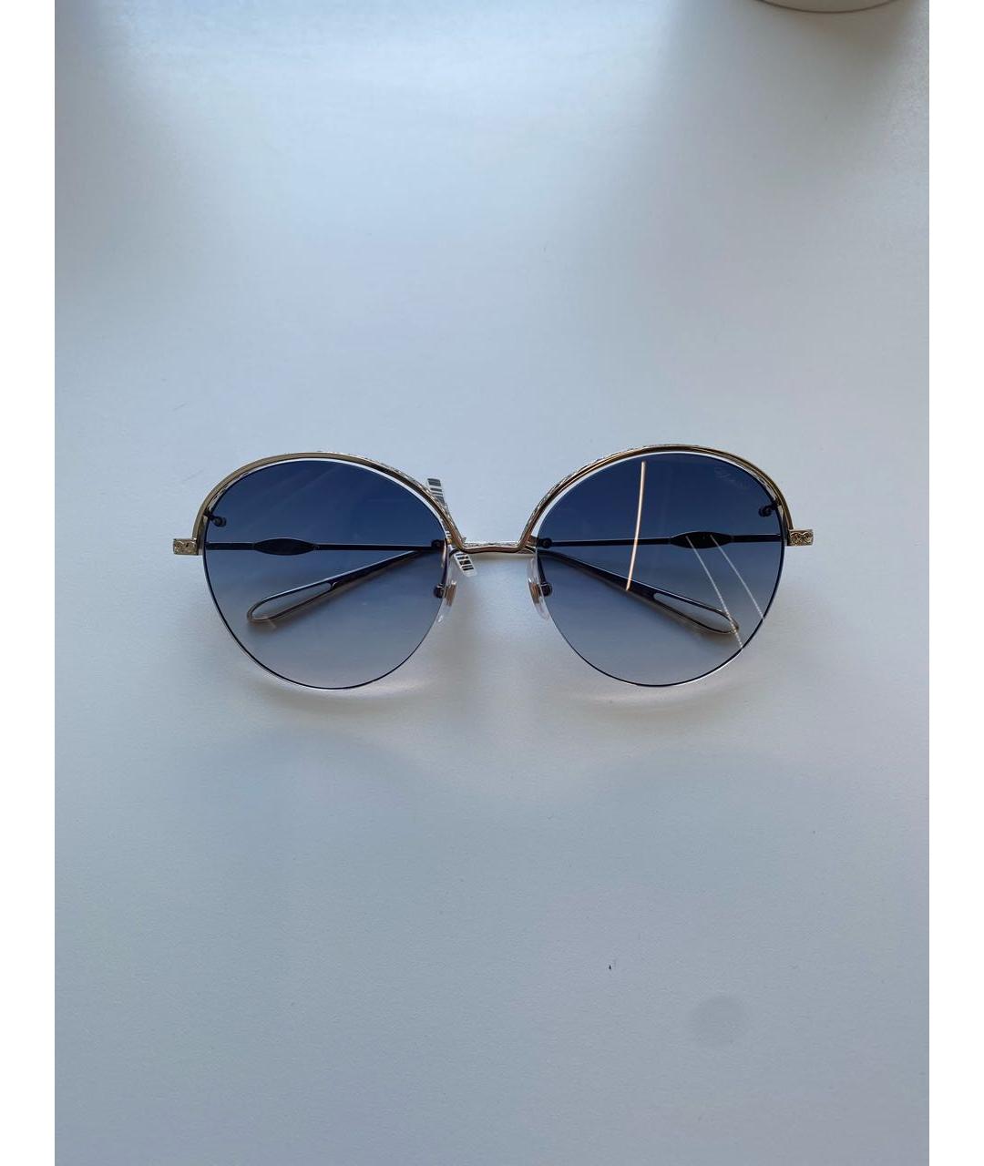 CHOPARD Серебряные металлические солнцезащитные очки, фото 7