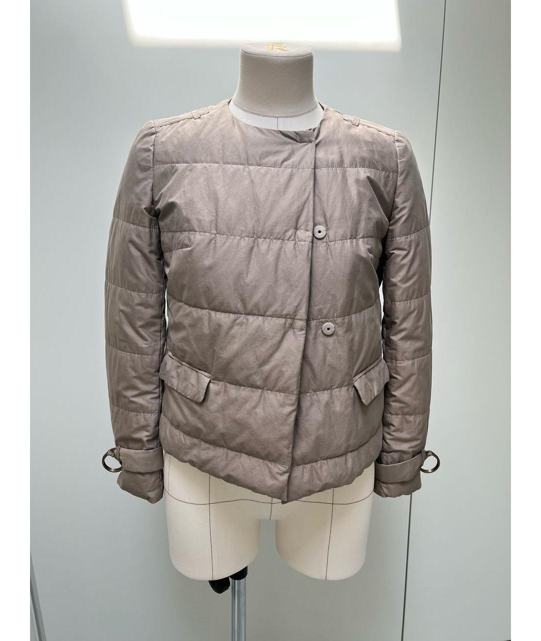 BRUNELLO CUCINELLI Бежевая куртка, фото 2