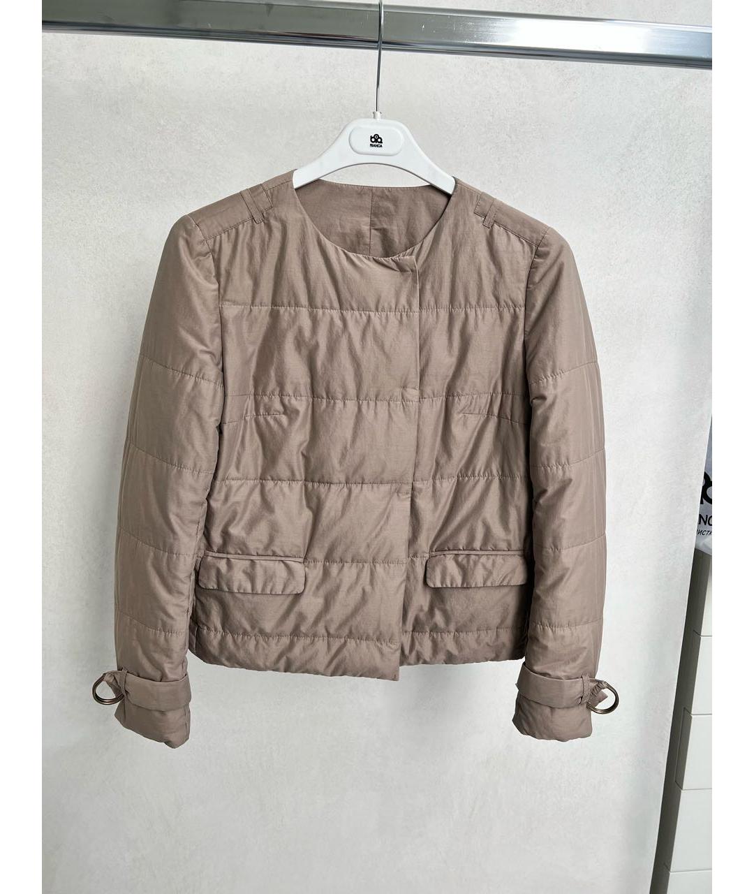BRUNELLO CUCINELLI Бежевая куртка, фото 9