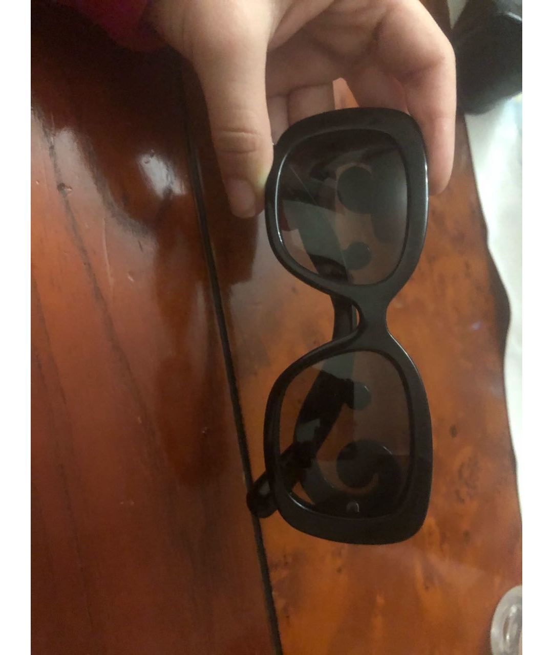 PRADA Черные солнцезащитные очки, фото 7