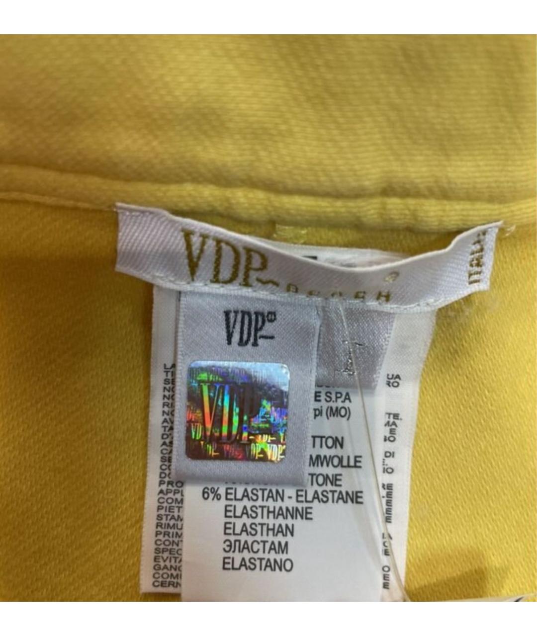 VDP Желтые шорты, фото 3