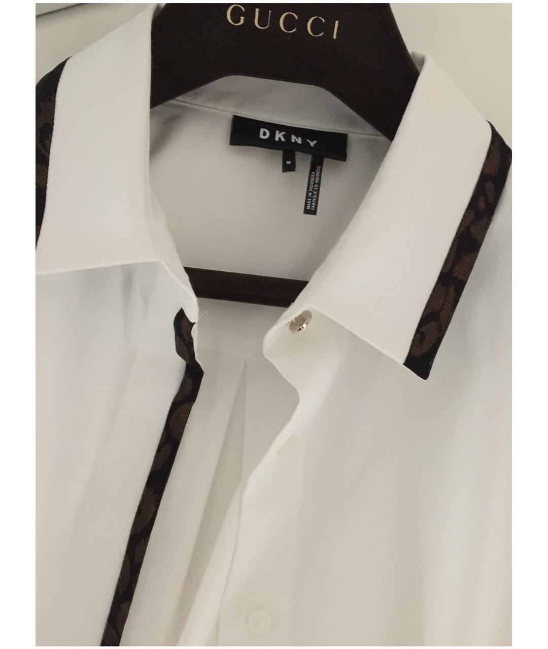 DKNY Белая рубашка, фото 5