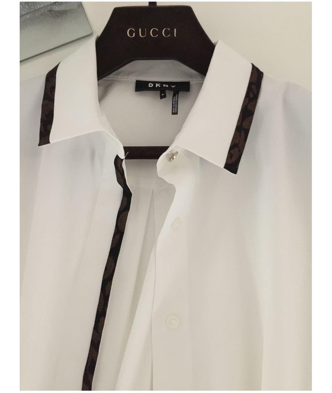 DKNY Белая рубашка, фото 2