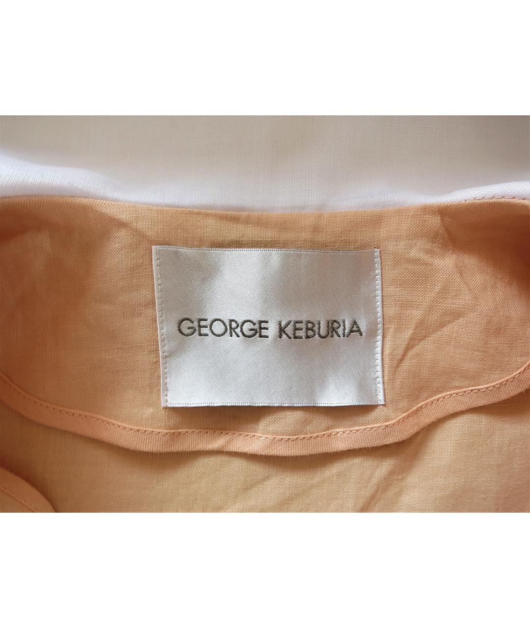 GEORGE KEBURIA Льняной костюм с юбками, фото 8