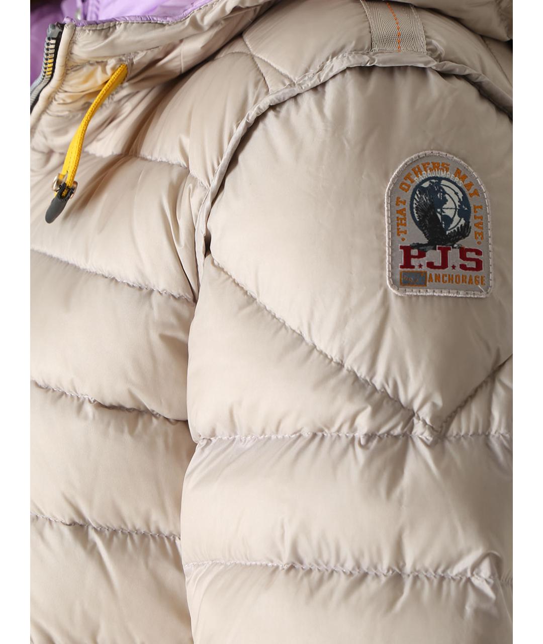 PARAJUMPERS Бежевый пуховик, фото 5