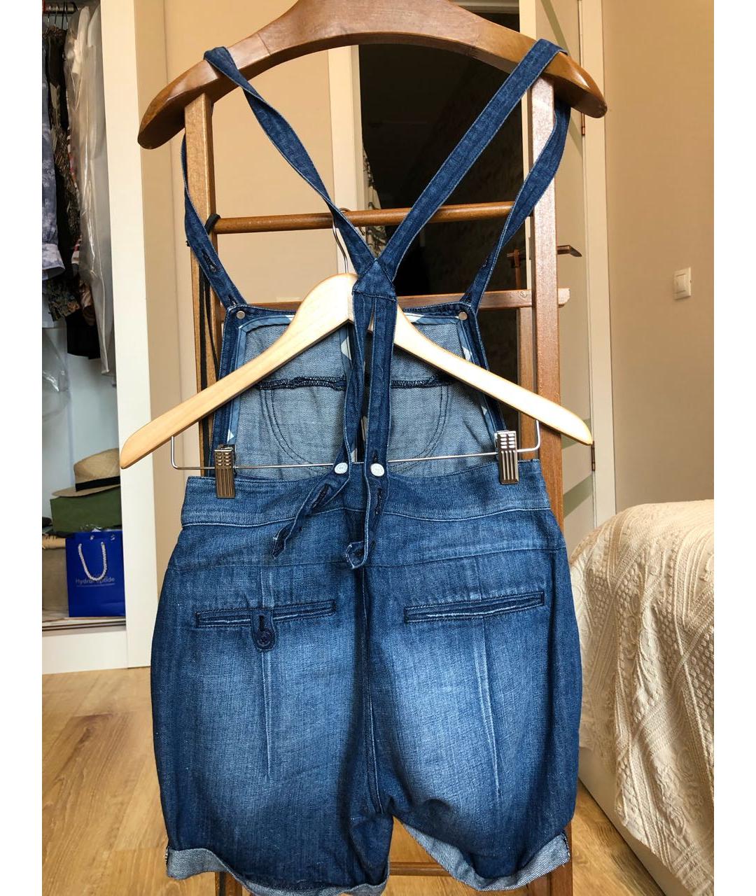 CALVIN KLEIN JEANS Синие деним шорты, фото 2