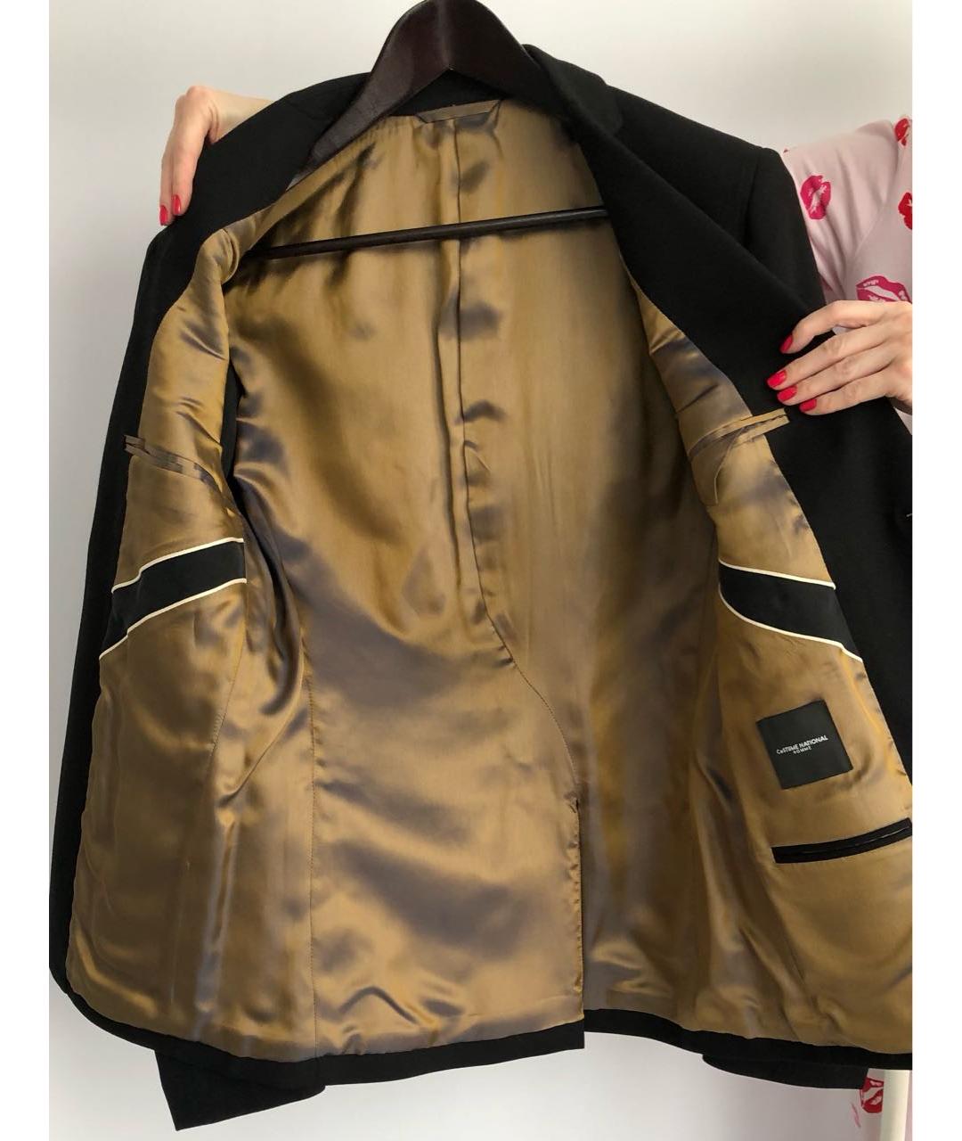COSTUME NATIONAL Черный вискозный пиджак, фото 2