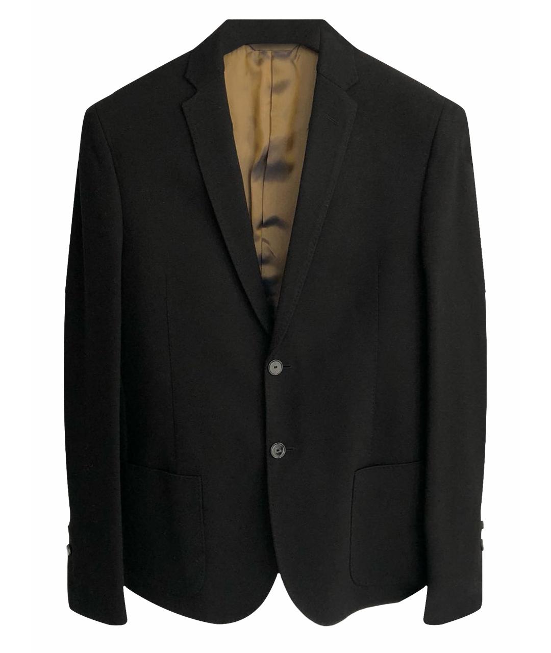 COSTUME NATIONAL Черный вискозный пиджак, фото 1
