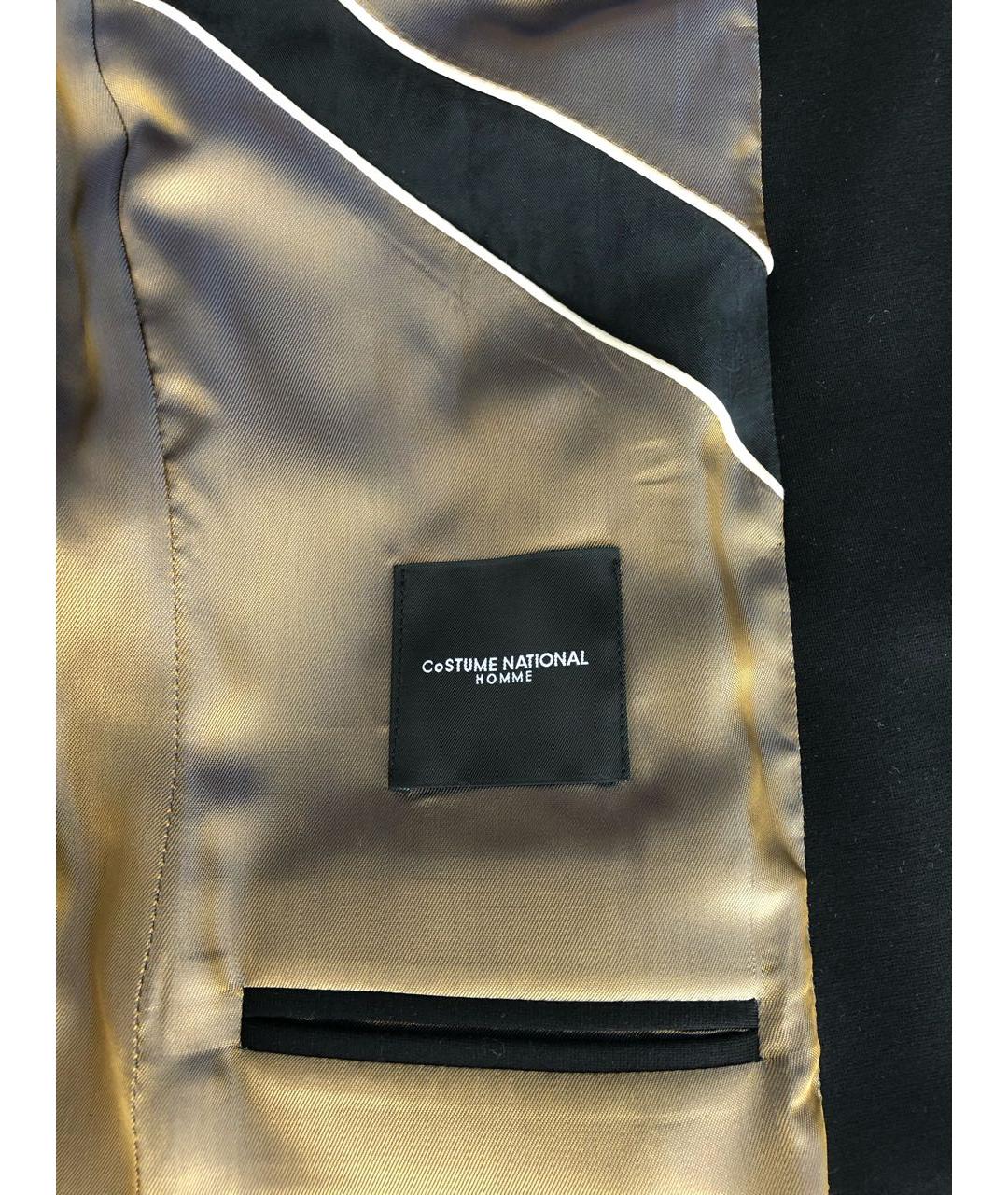 COSTUME NATIONAL Черный вискозный пиджак, фото 4
