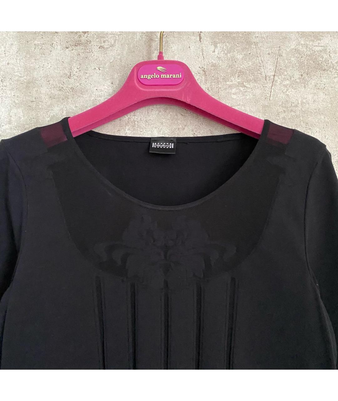 WOLFORD Черный полиамидовый джемпер / свитер, фото 5