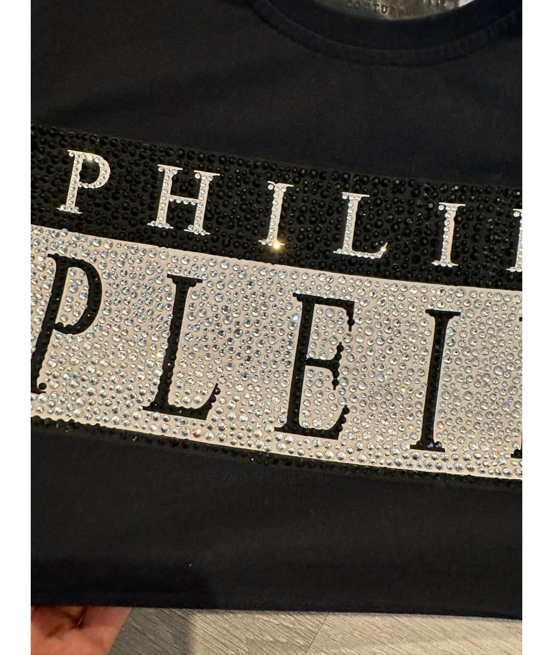 PHILIPP PLEIN Черная футболка, фото 2