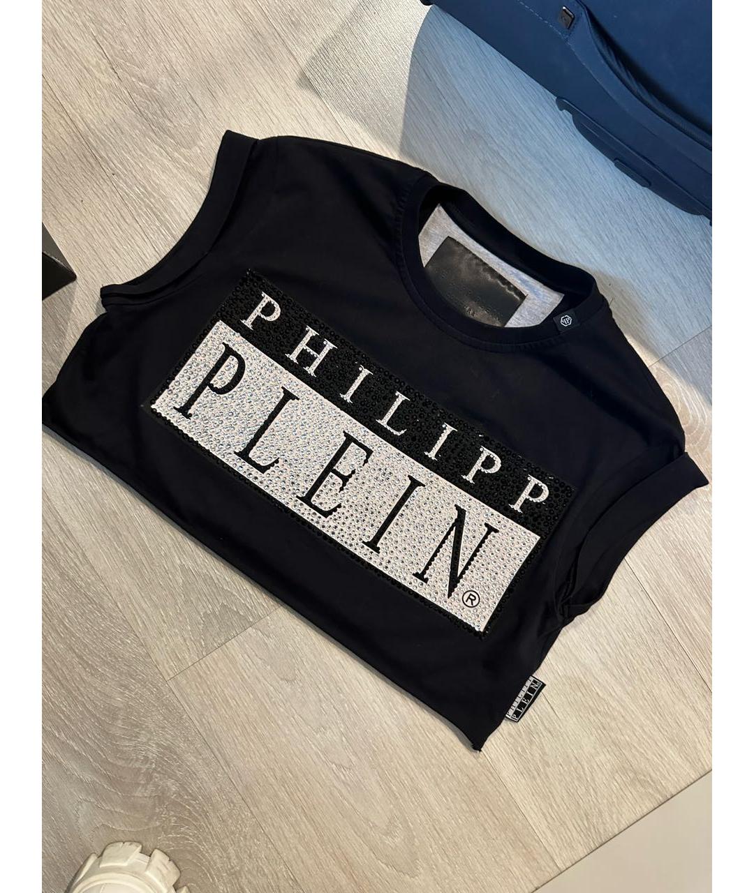 PHILIPP PLEIN Черная футболка, фото 7