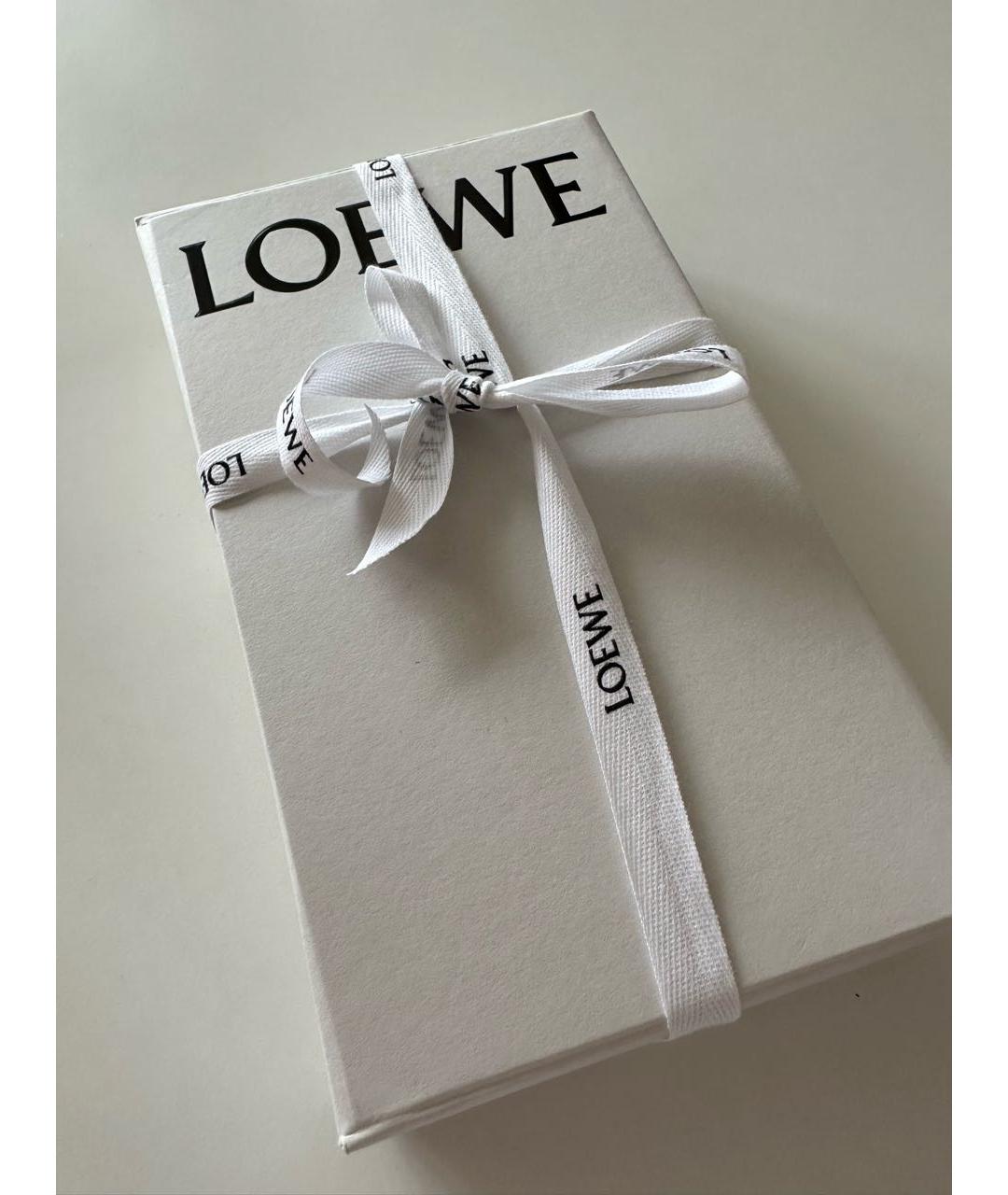 LOEWE Белая хлопковая майка, фото 7