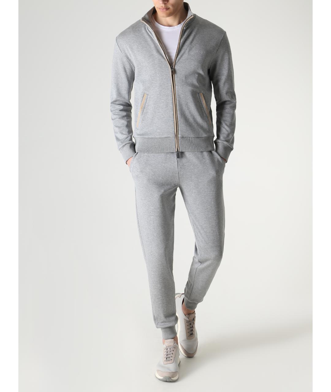 CANALI Серый повседневный костюм, фото 2