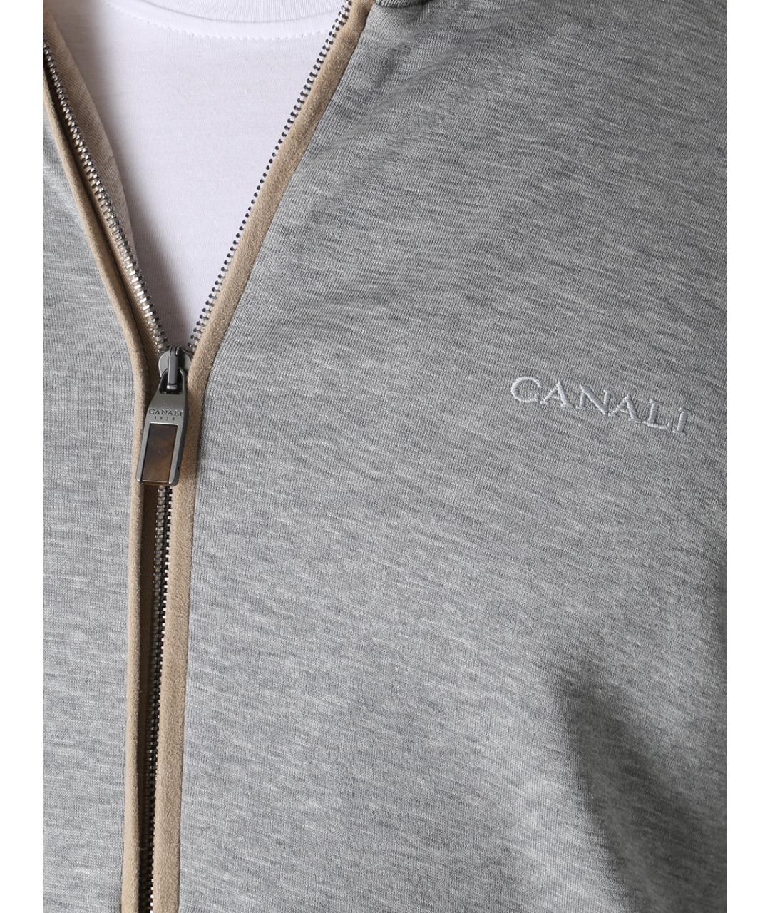 CANALI Серый повседневный костюм, фото 5