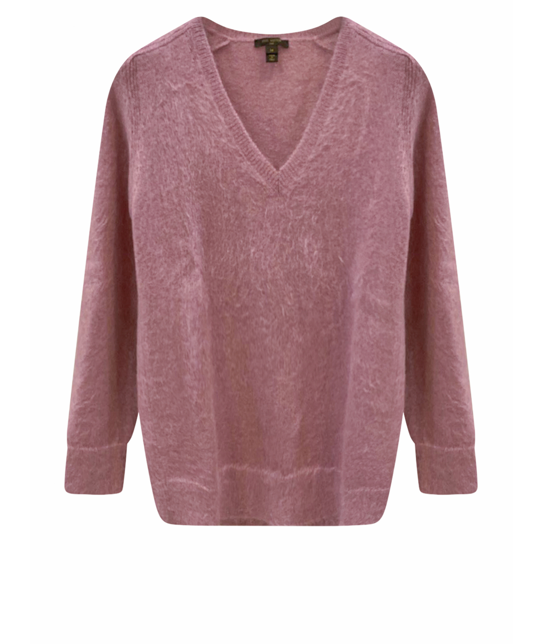 LOUIS VUITTON PRE-OWNED Розовый шерстяной джемпер / свитер, фото 1