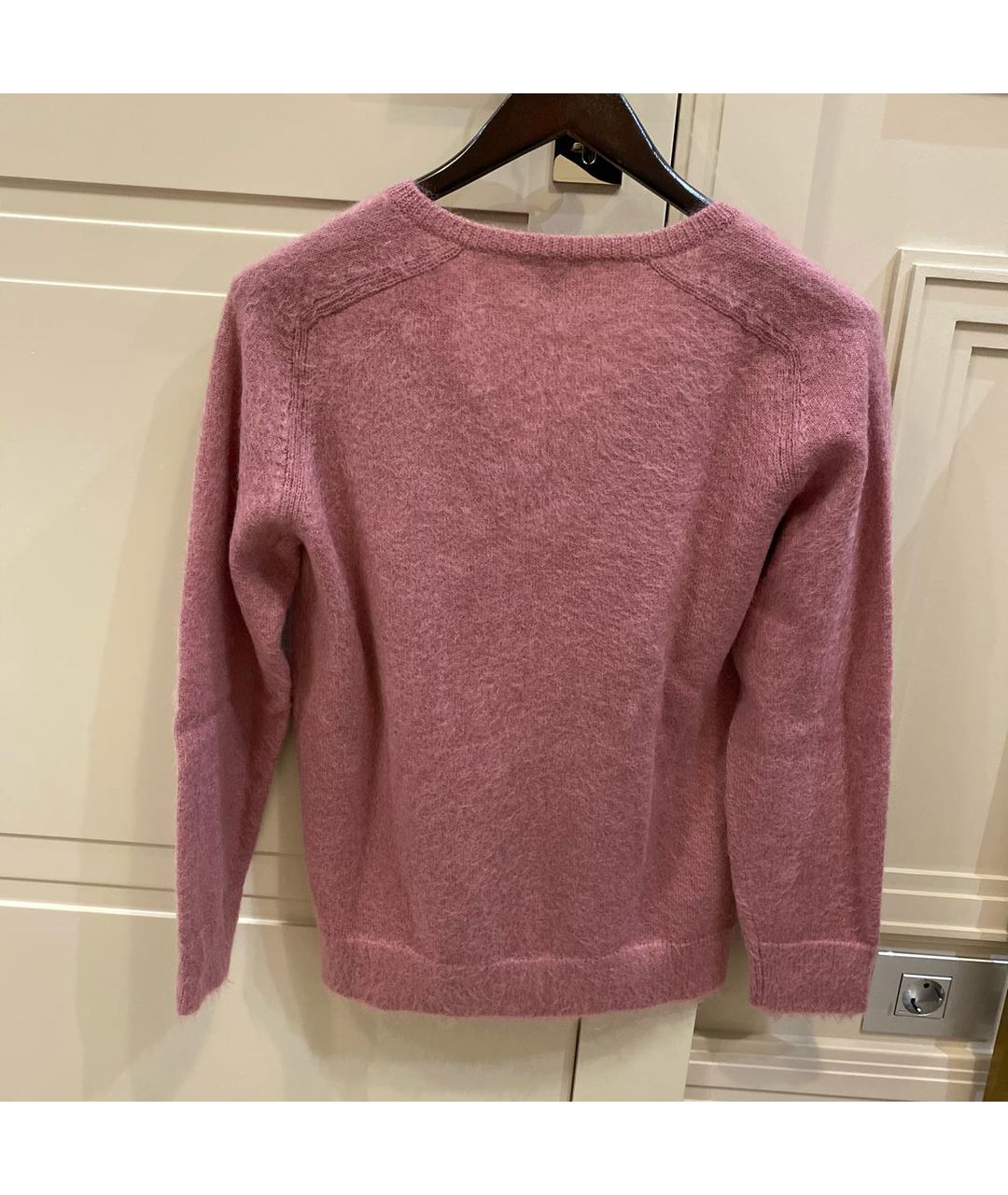 LOUIS VUITTON PRE-OWNED Розовый шерстяной джемпер / свитер, фото 2