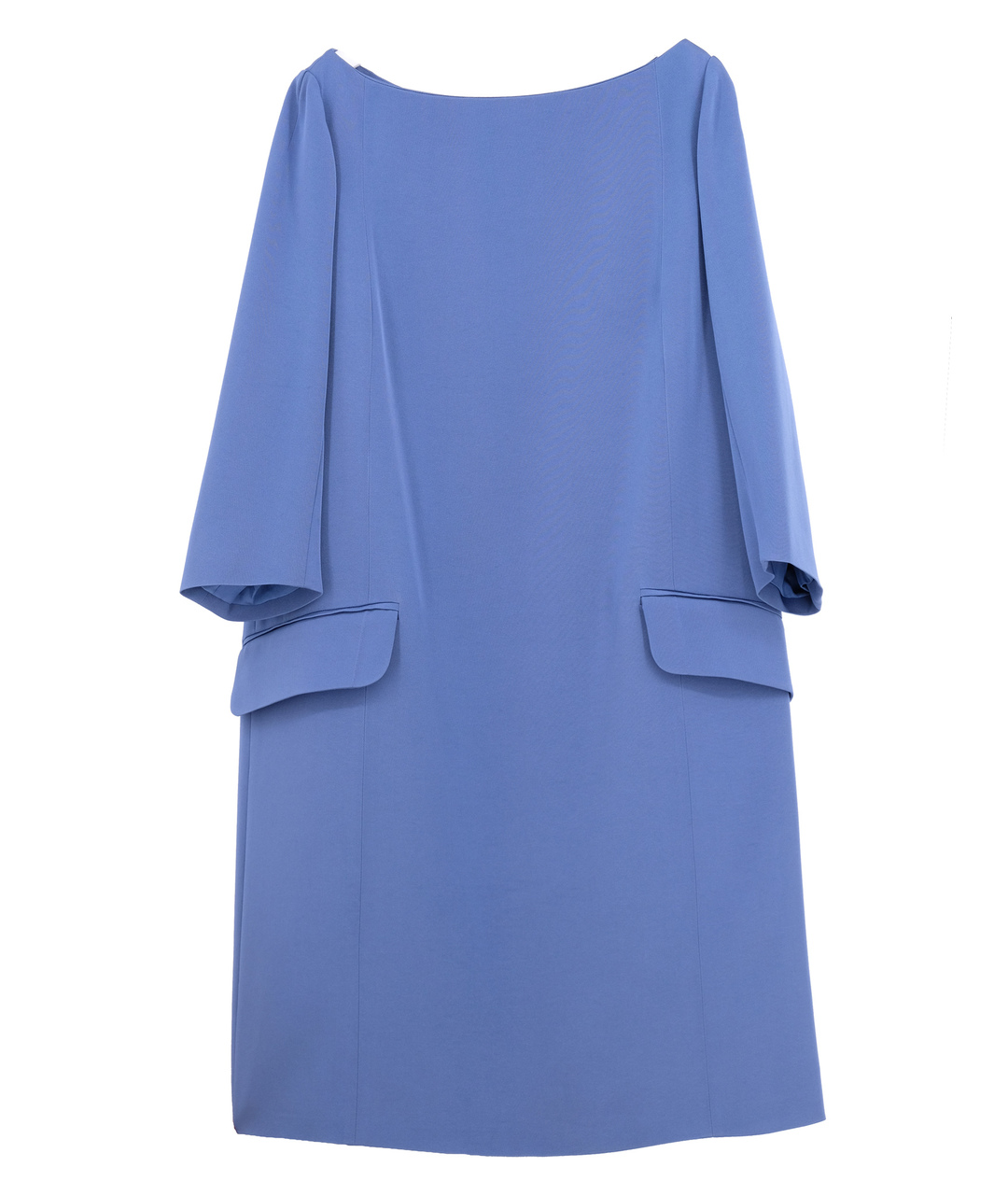 NINA RICCI Голубое полиэстеровое повседневное платье, фото 1