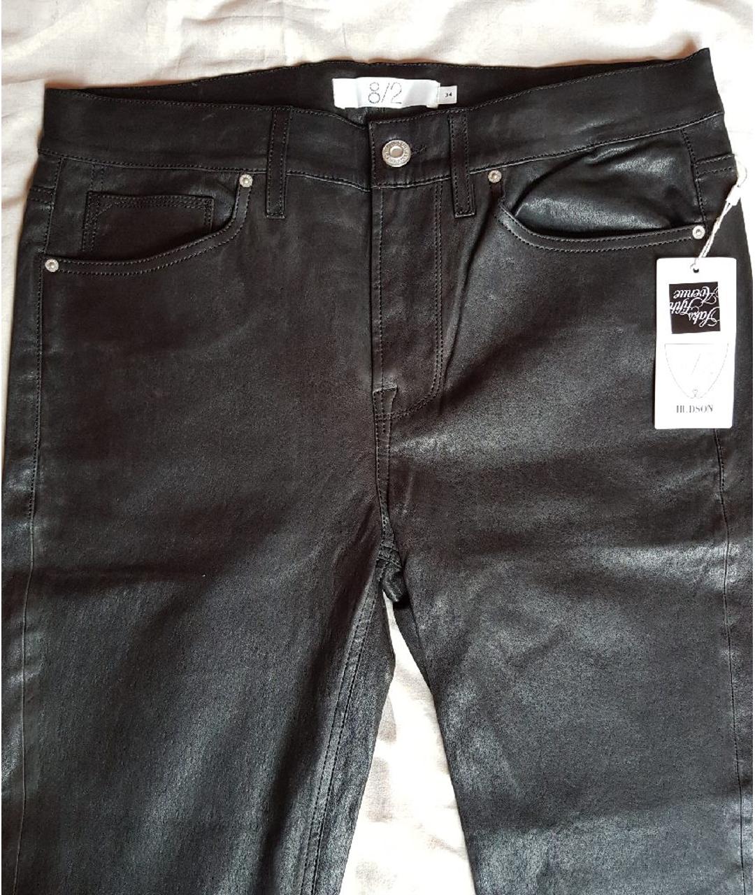 HUDSON Черные прямые джинсы, фото 3