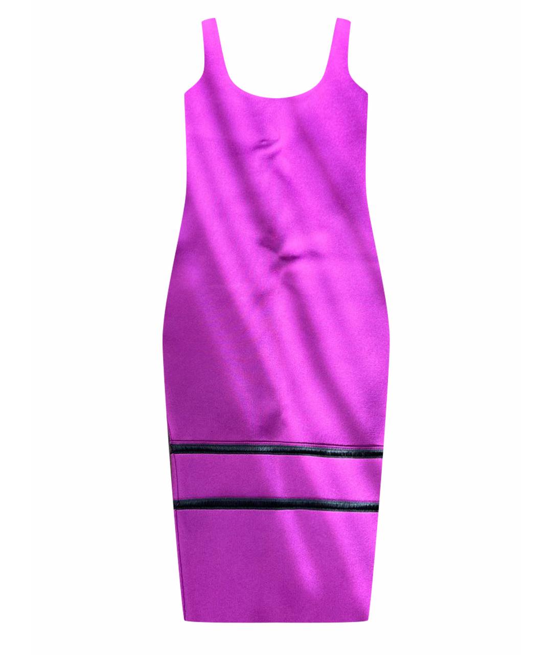 VICTORIA BECKHAM Фиолетовое коктейльное платье, фото 1